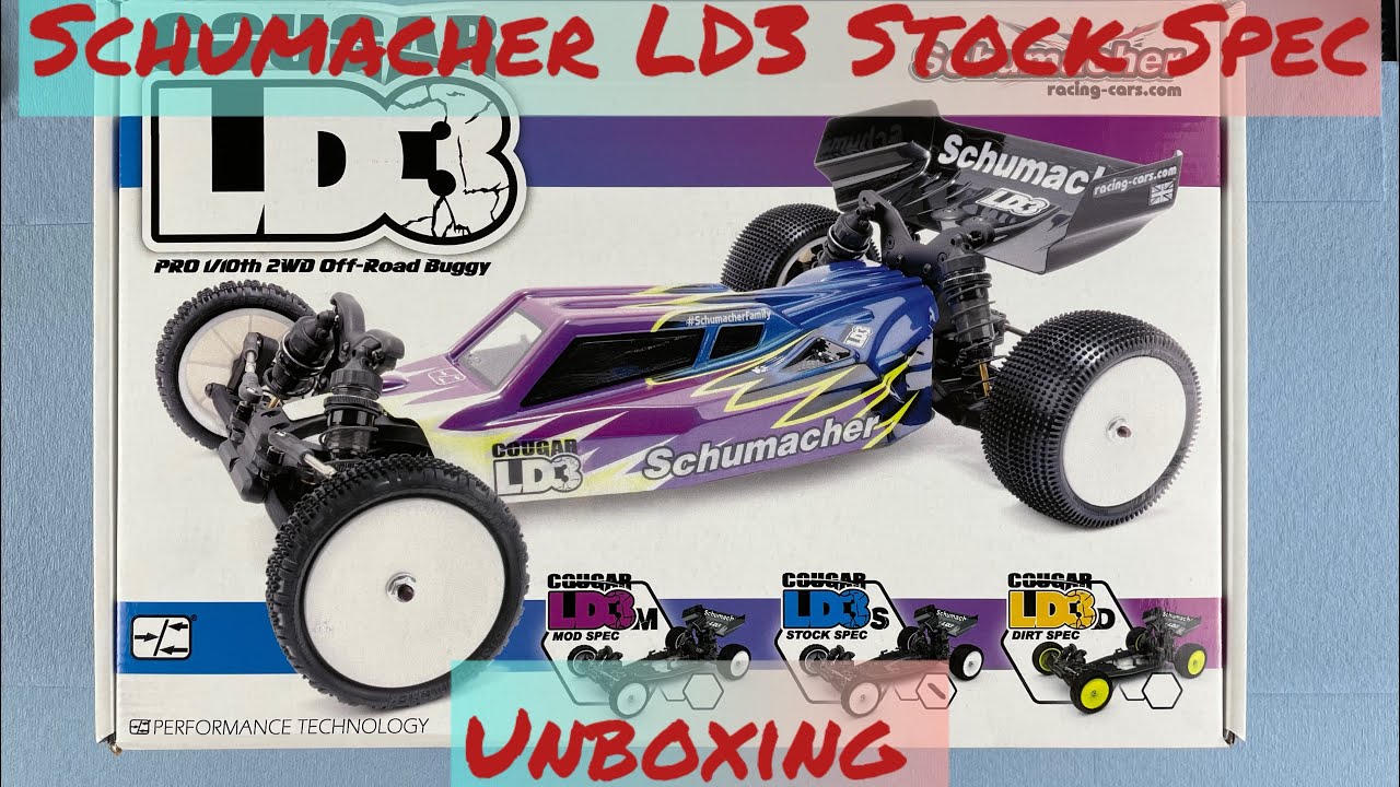 Schumacher LD3 Stock Spec Unboxing