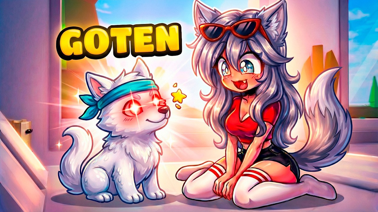 O BEBE LOBO foi ADOTADO no Roblox