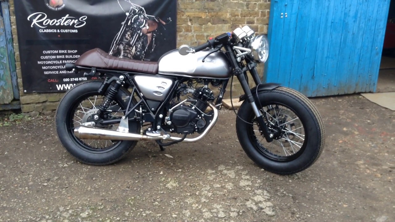 Custom Herald Cafe Racer 125 by Roosters www.roosterscc.com