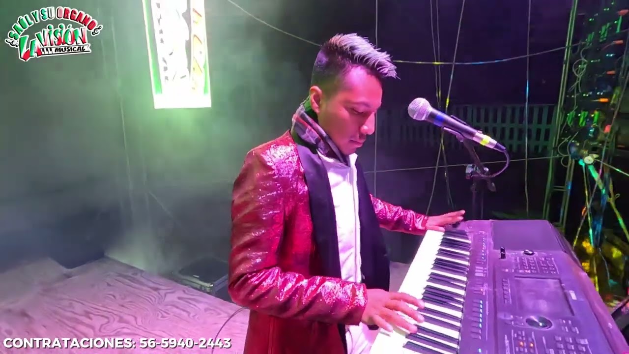 EL DIZFRAZADOR [LLANO DEL PAR NOCHIXTLAN OAXACA] SAUL Y SU ORGANO LA VISION MUSICAL EN VIVO