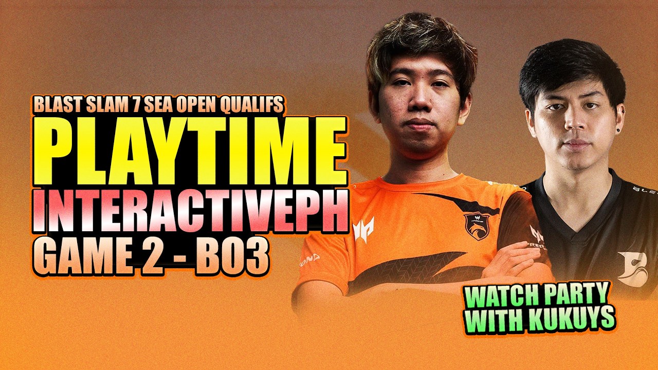PLAYTIME vs IAP GAME 2 - WATCH PARTY WITH KUKUYS - BLAST SLAM 7 SEA Open Qualifs #2