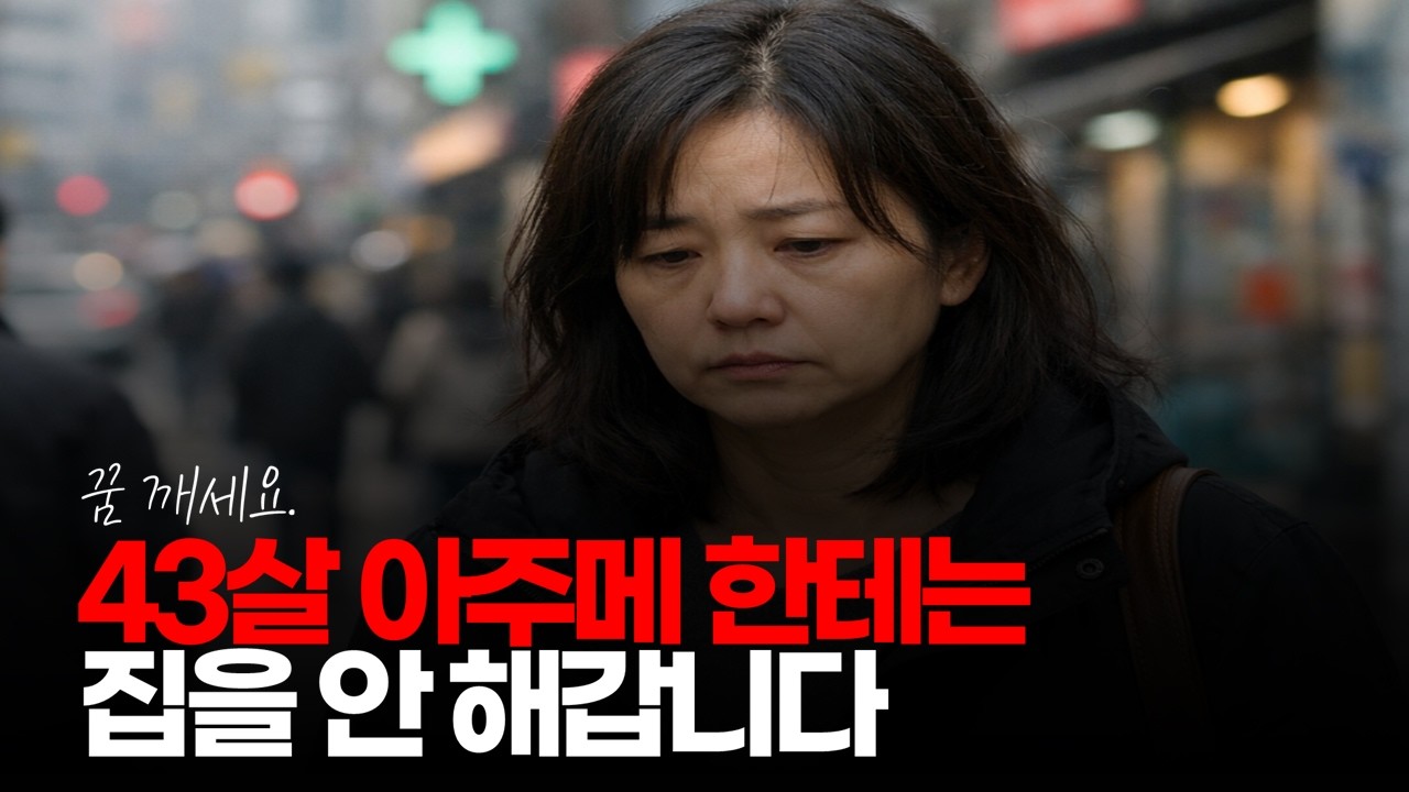 (※시청자댓글) 43살 아주메 한테는 집을 안 해갑니다. 제발 좀 정신 차리세요. #시집못간여자 #집은남자가 #취집결혼