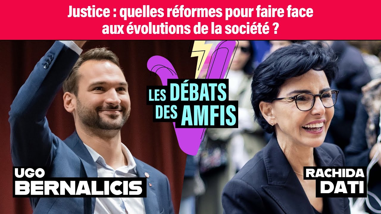DÉBAT AMFIS 2022 - Justice : Ugo Bernalicis face à Rachida Dati