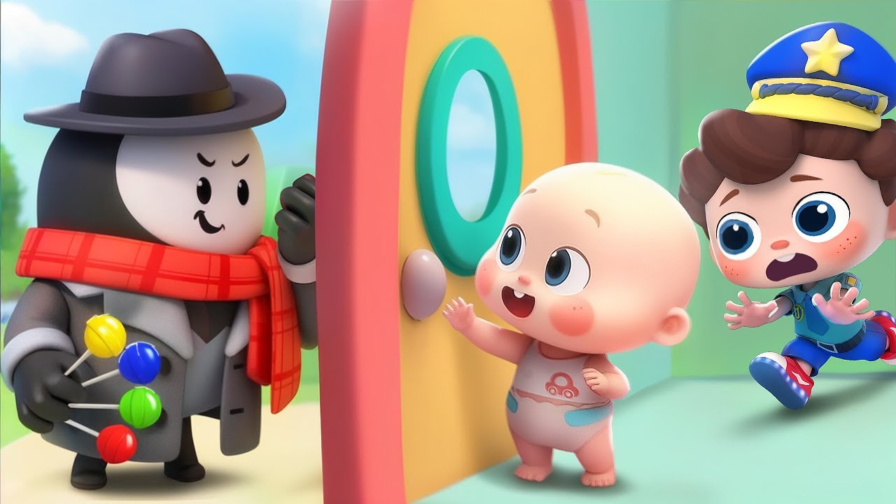 Jangan Membuka Pintu untuk Orang Asing | Tips Keamanan | Ayo ! Neo 🌟| BabyBus Bahasa Indonesia
