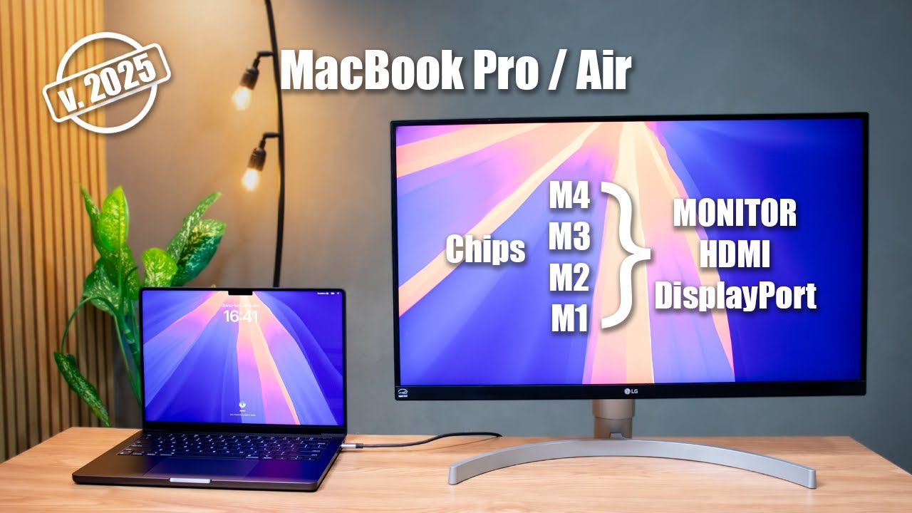 PASSO A PASSO COMO CONECTAR MACBOOK NO MONITOR