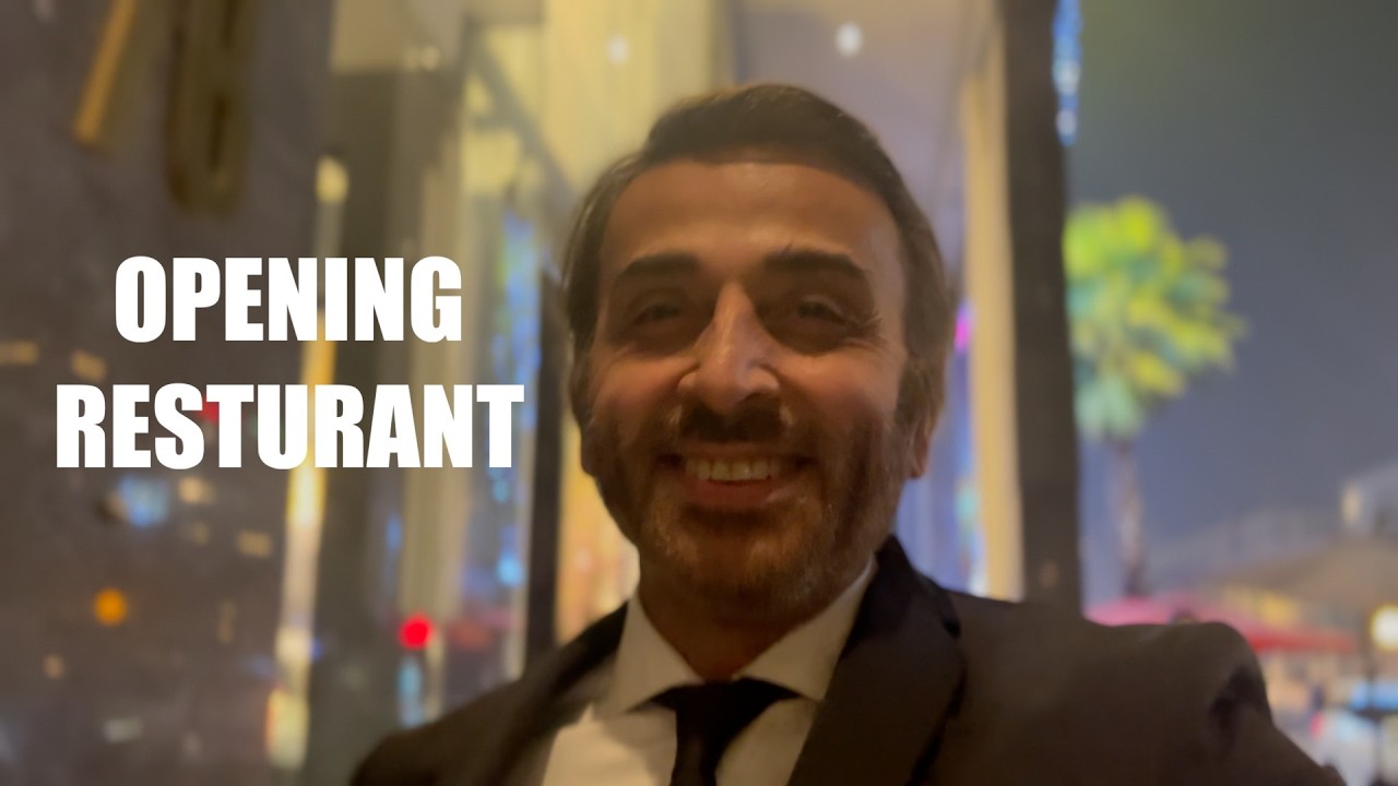 OPENING RESTAURANT.