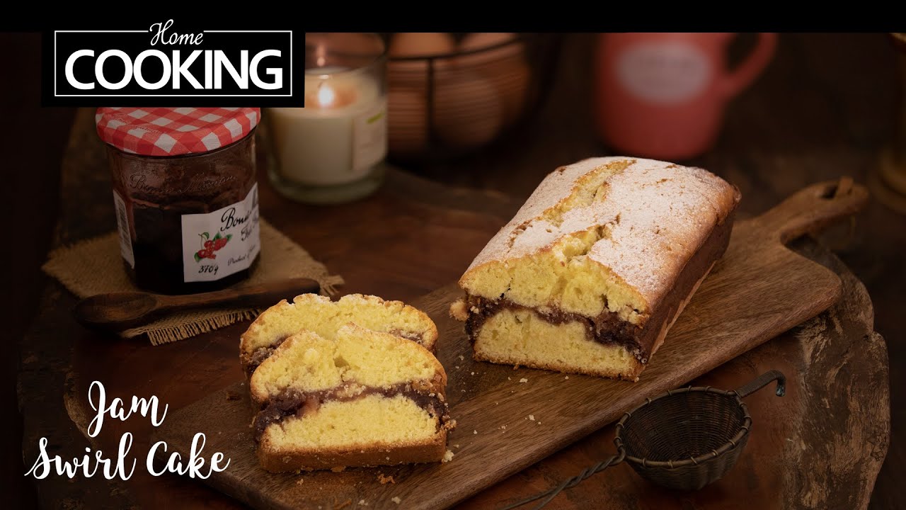 Jam Swirl Cake | Jam Cake | Easy Baking Recipes | Cake recipes