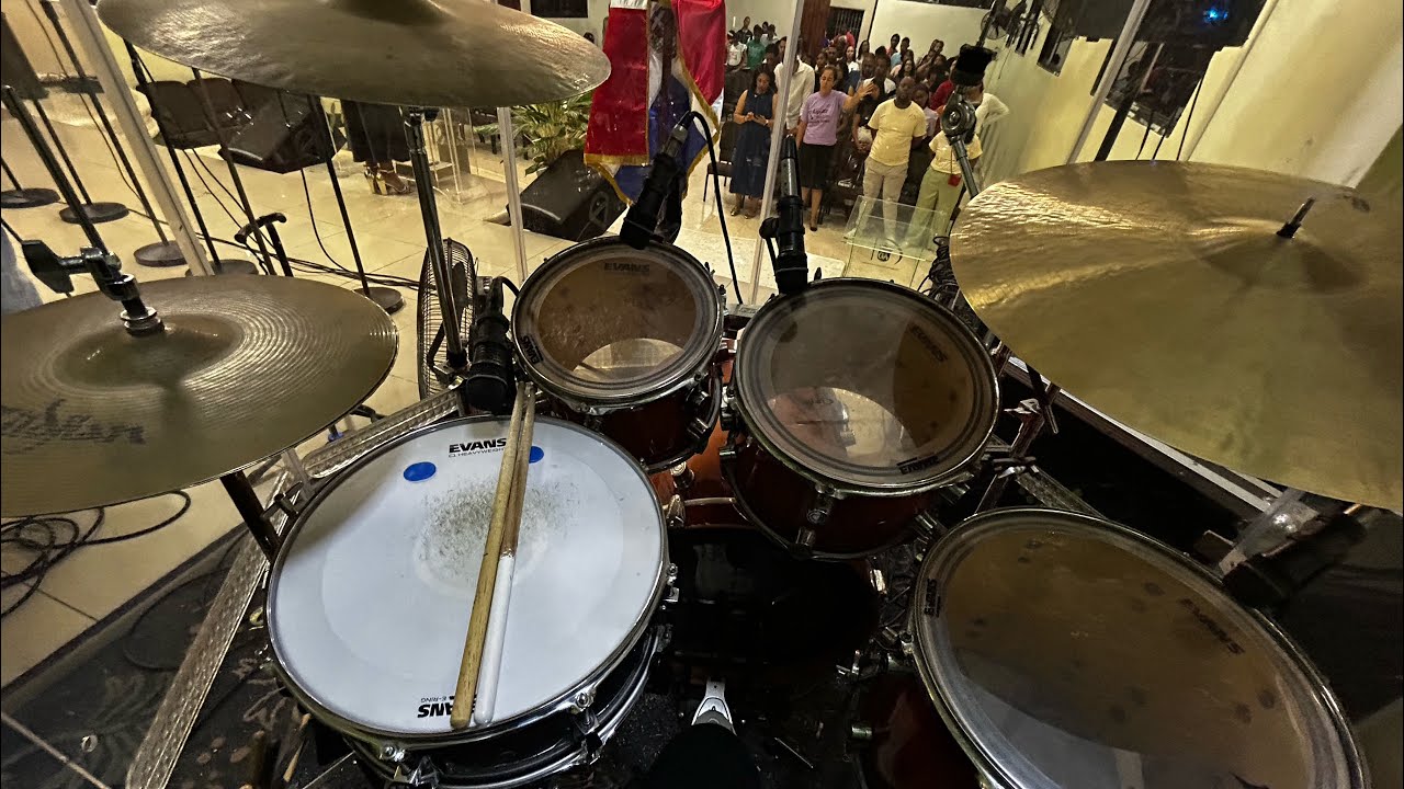Cam 🥁🥁 ( TE NECESITO ) @grace.music456 | edwin Drums | 