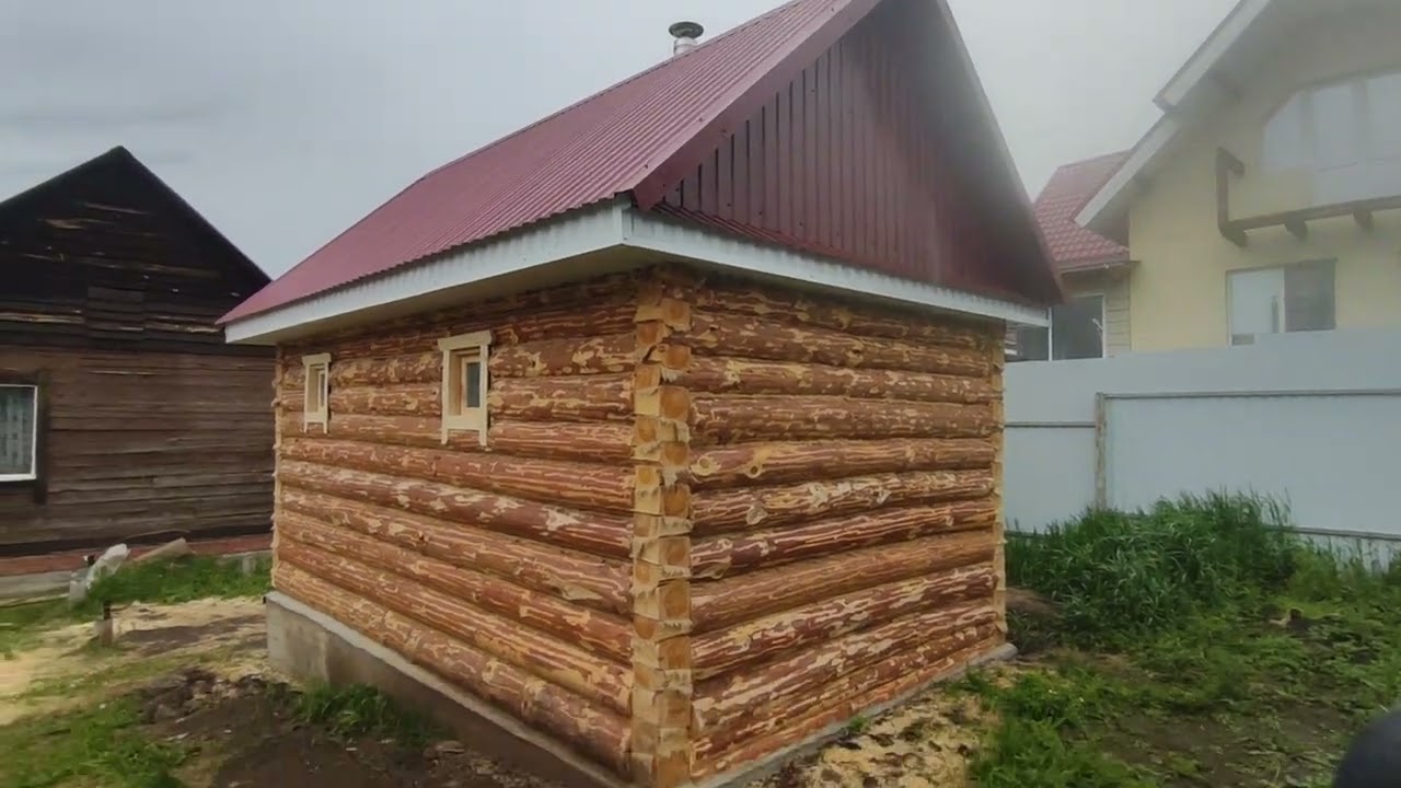 Стандартная баня 3*5. Юматово