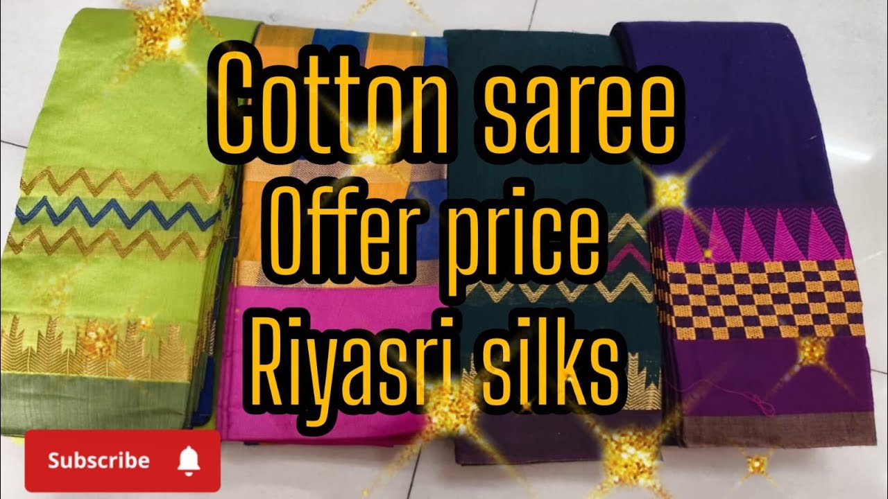 இன்று cotton சாரி. ஆஃபர் சாரி. காண தவறாதீர்கள்