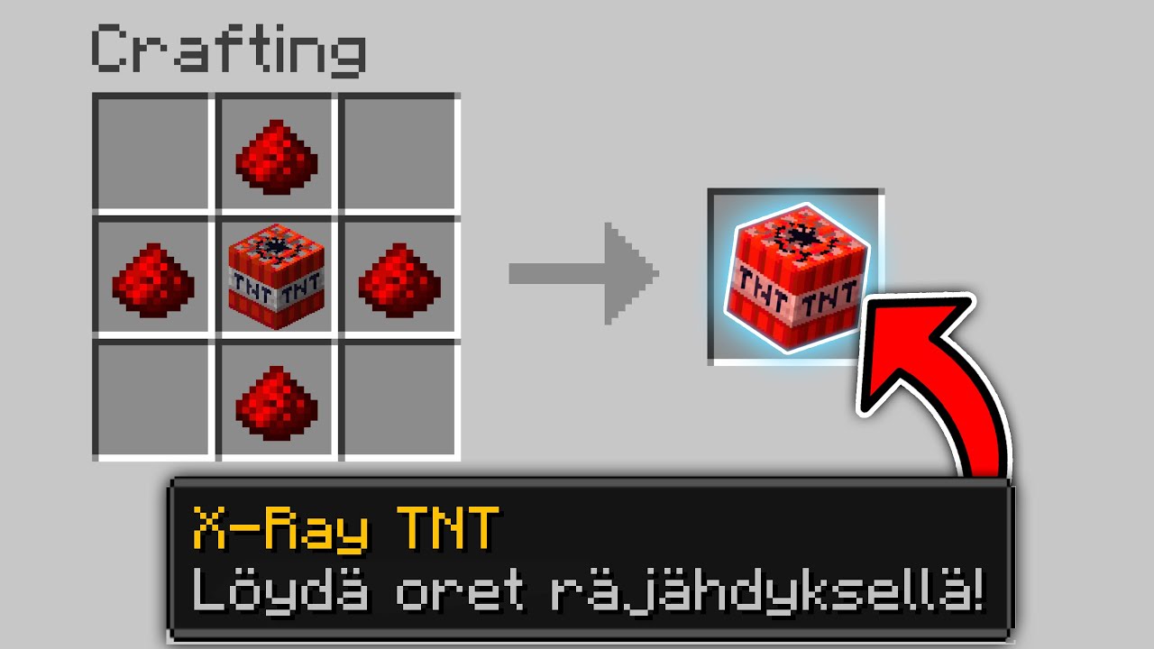 Koodasin Minecraftiin 5 HACKER Itemiä!