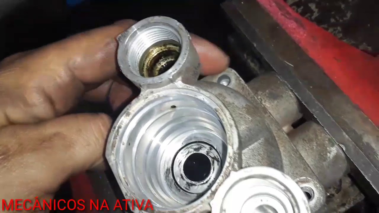 MONTAGEM VÁLVULA PEDAL WABCO REPARO