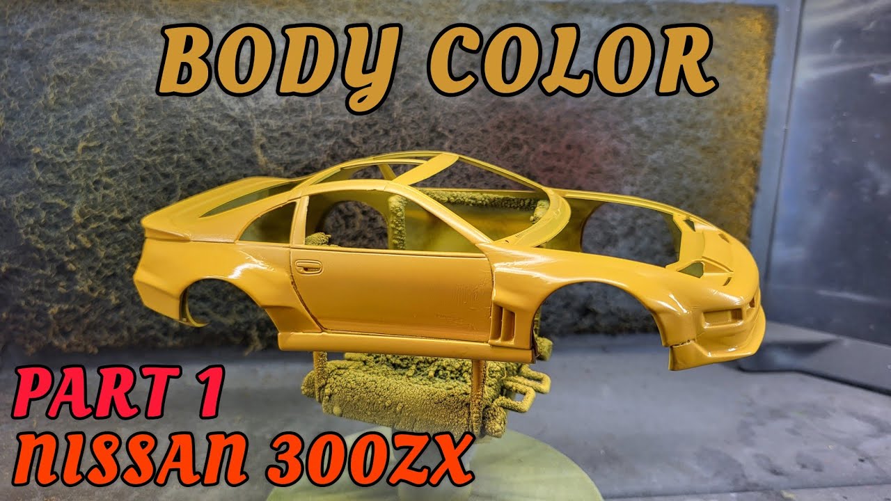 Tamiya Nissan 300ZX body Color (part 1)