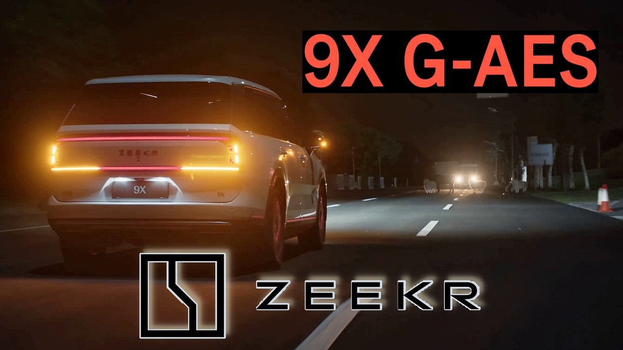 Zeekr 9X спасает жизнь на трассе — аварийное уклонение при 130 км/ч!