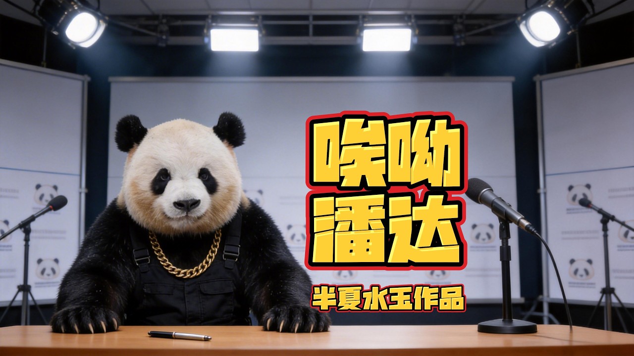 纪念夭折的大熊猫香果和半半