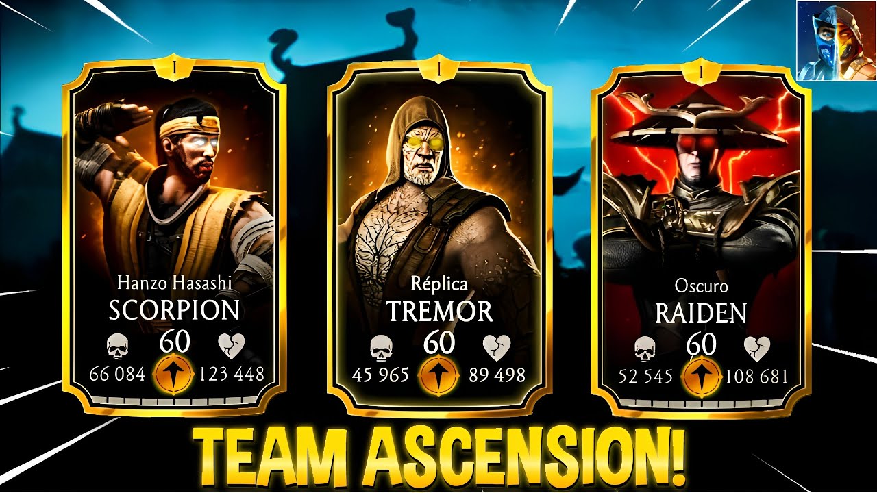 ИГРАЕМ С КОМАНДОЙ GOLD ASCENSION! ЛУЧШАЯ ЗОЛОТАЯ КОМАНДА? Это стоит того? | MK Mobile
