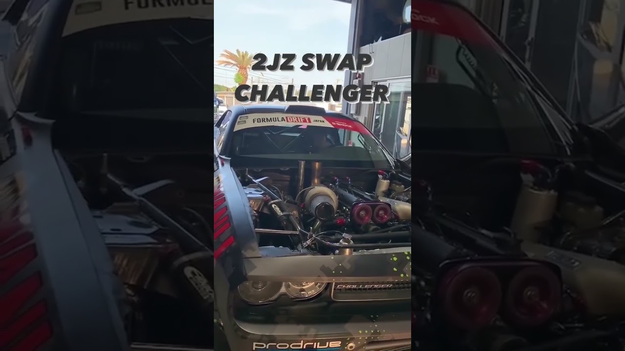 Jz swap the world🙌🏽🔥 #2jz #challenger #2jzgte #2jzswap