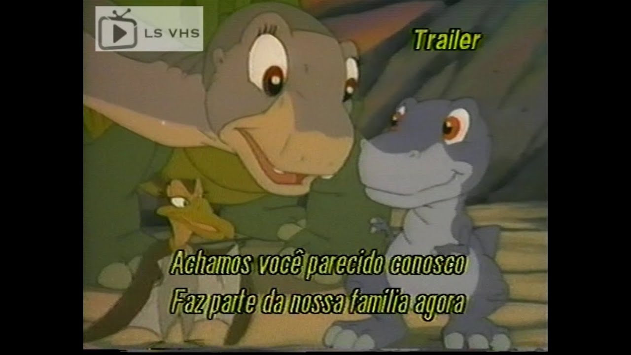 Abertura do VHS: Em Busca do Vale Encantado (VI) - VHS (1998/99)