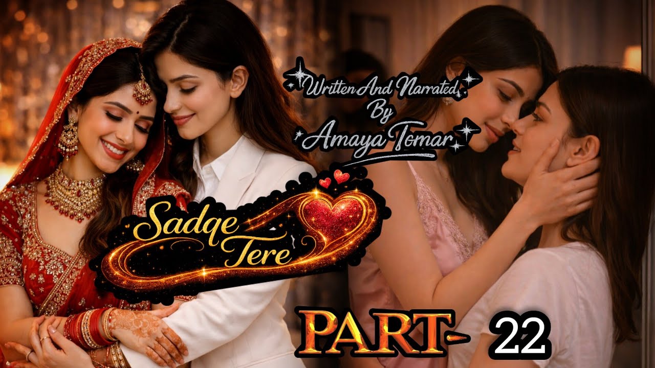 Uff 🤭 ye jealously/ part 22 /sadqe tere/amanya preet #arrangemarriage #lesbian #lovestory