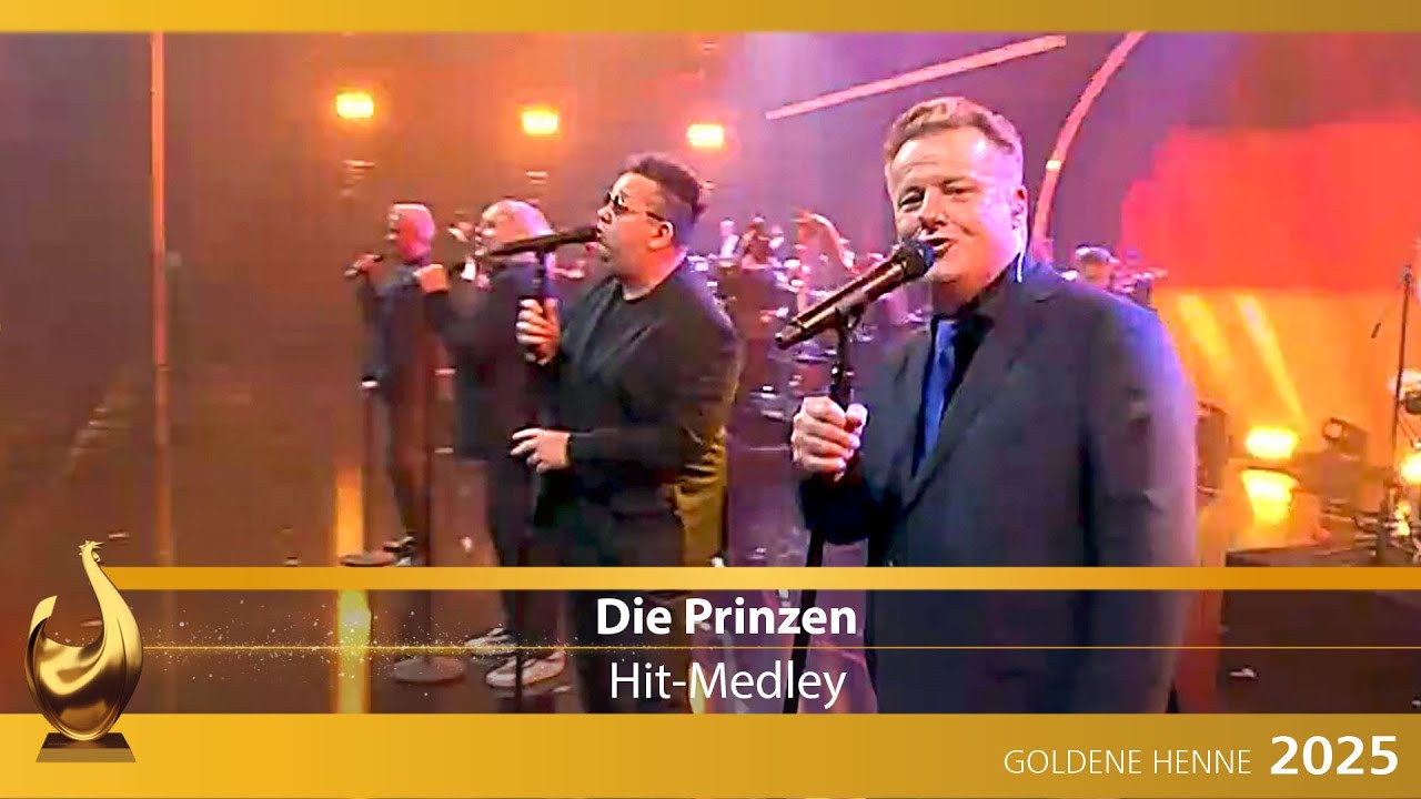 Die Prinzen & MDR-Sinfonieorchester - Hit-Medley | Goldene Henne 2025 | MDR