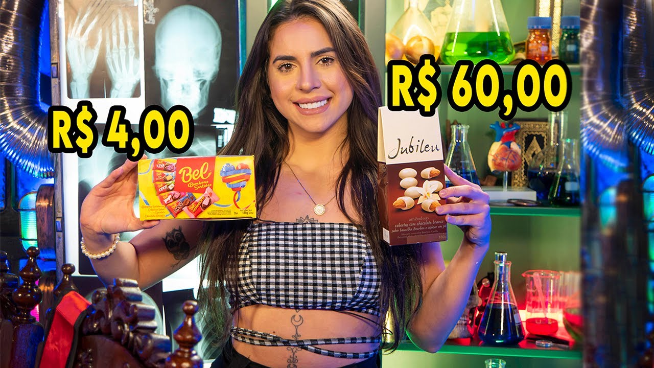 Você Consegue Perceber a Diferença Entre um BomBom Caro e um Barato