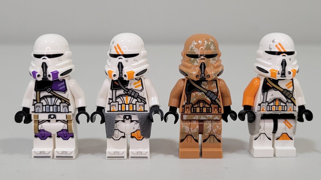 Lego Star Wars Clone Airborne Troopers!
