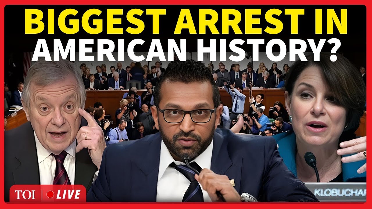 Biggest Arrest In American History? Kash Patel SHOCKS Americans In Senate Clash
