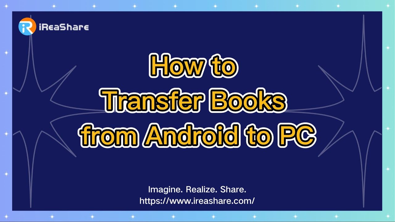 How to Transfer Books from Android to PC Seamlessly