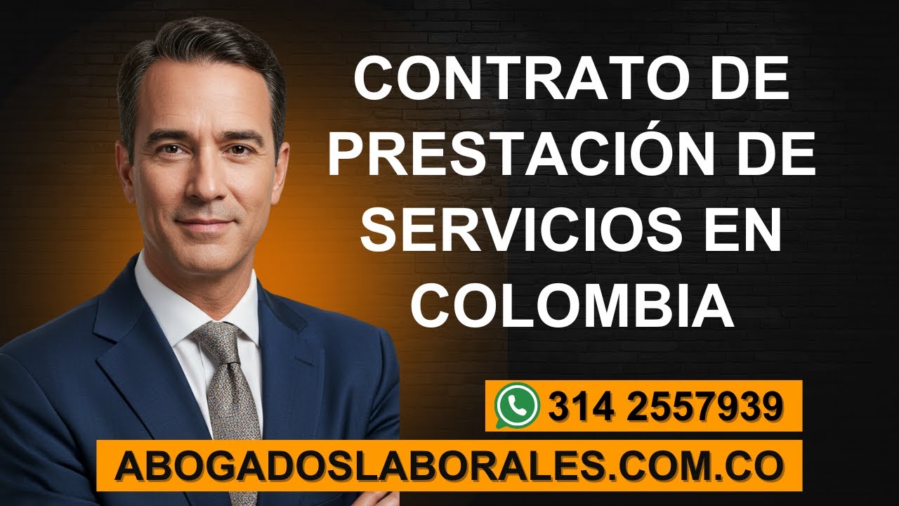 Contrato de prestación de servicios en Colombia