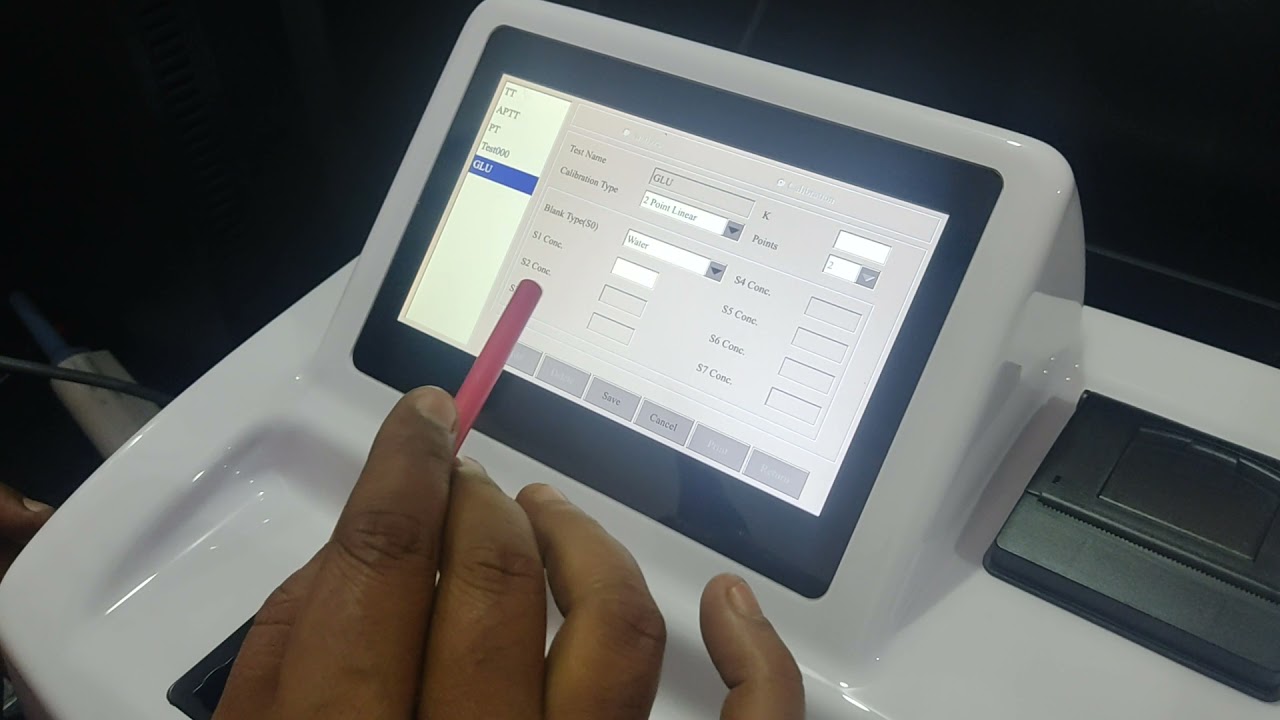 semi auto chemistry analyzer