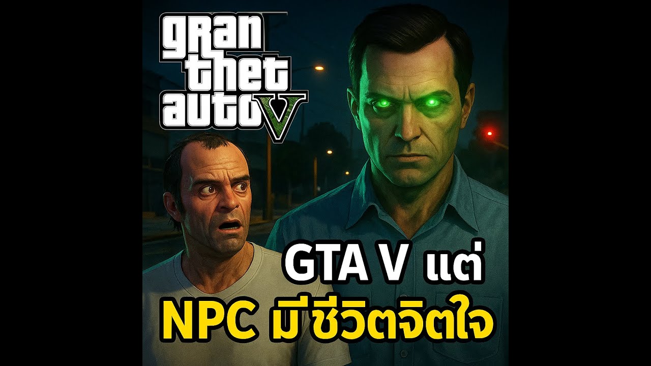 GTA+V+แต่+NPC+มีชีวิตจิตใจ EP 1.