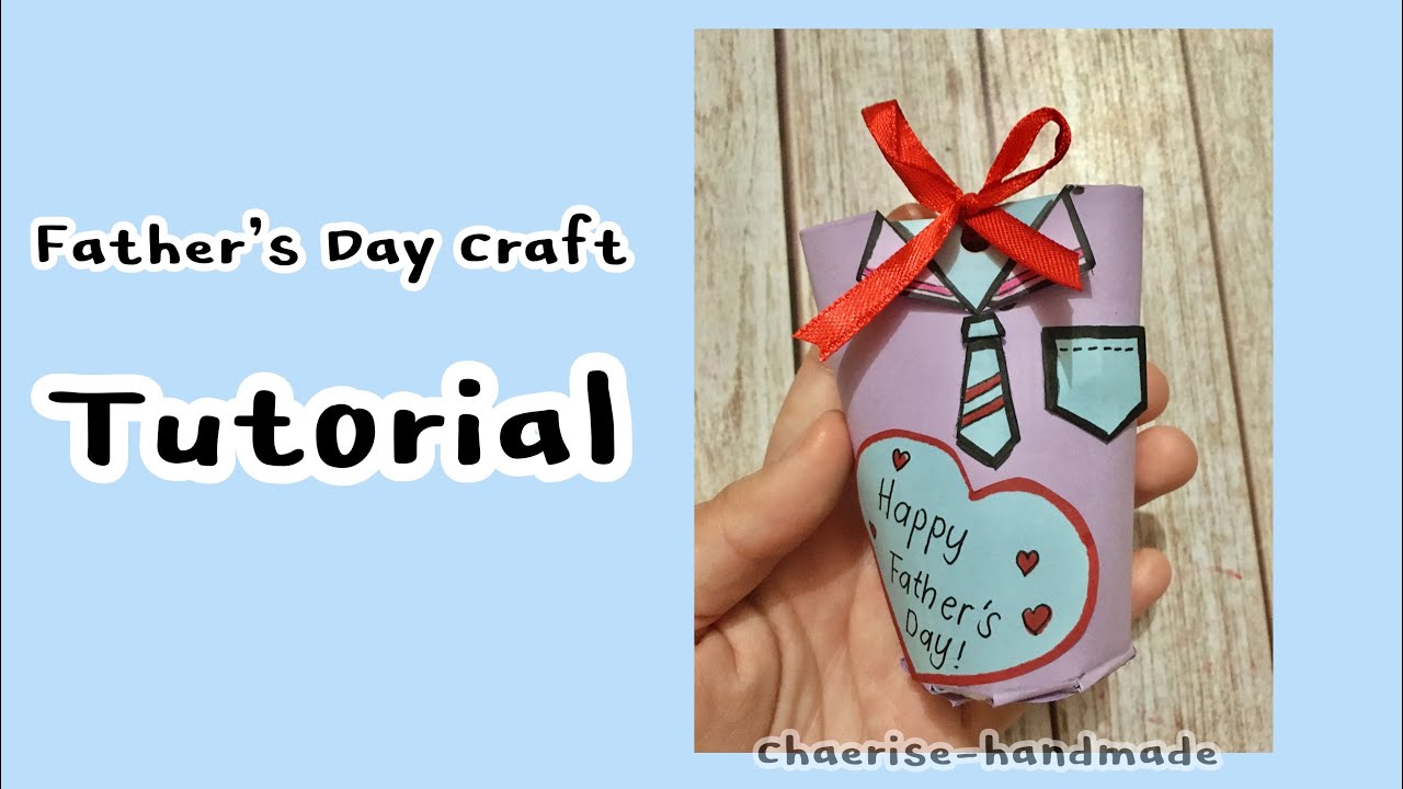 DIY | Fathers Day Craft Idea #Easycraft #Recyclecraft