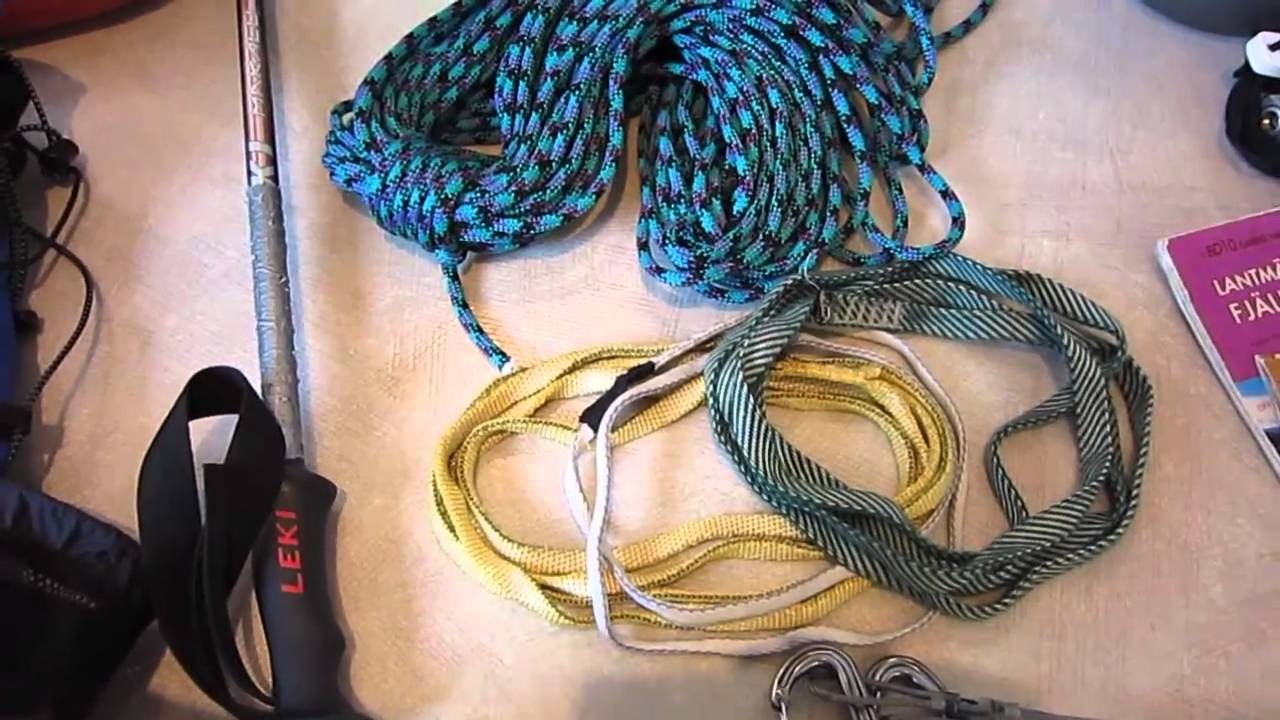 Sveriges 12 2000m toppar solo på 6 dagar - Del 5(5) Utrustning