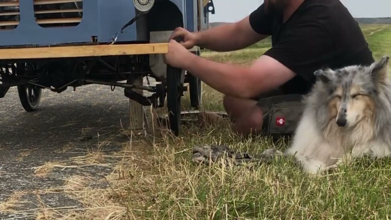 Fahrrad Wohnmobil Teil 7 (Der Plattfuß)