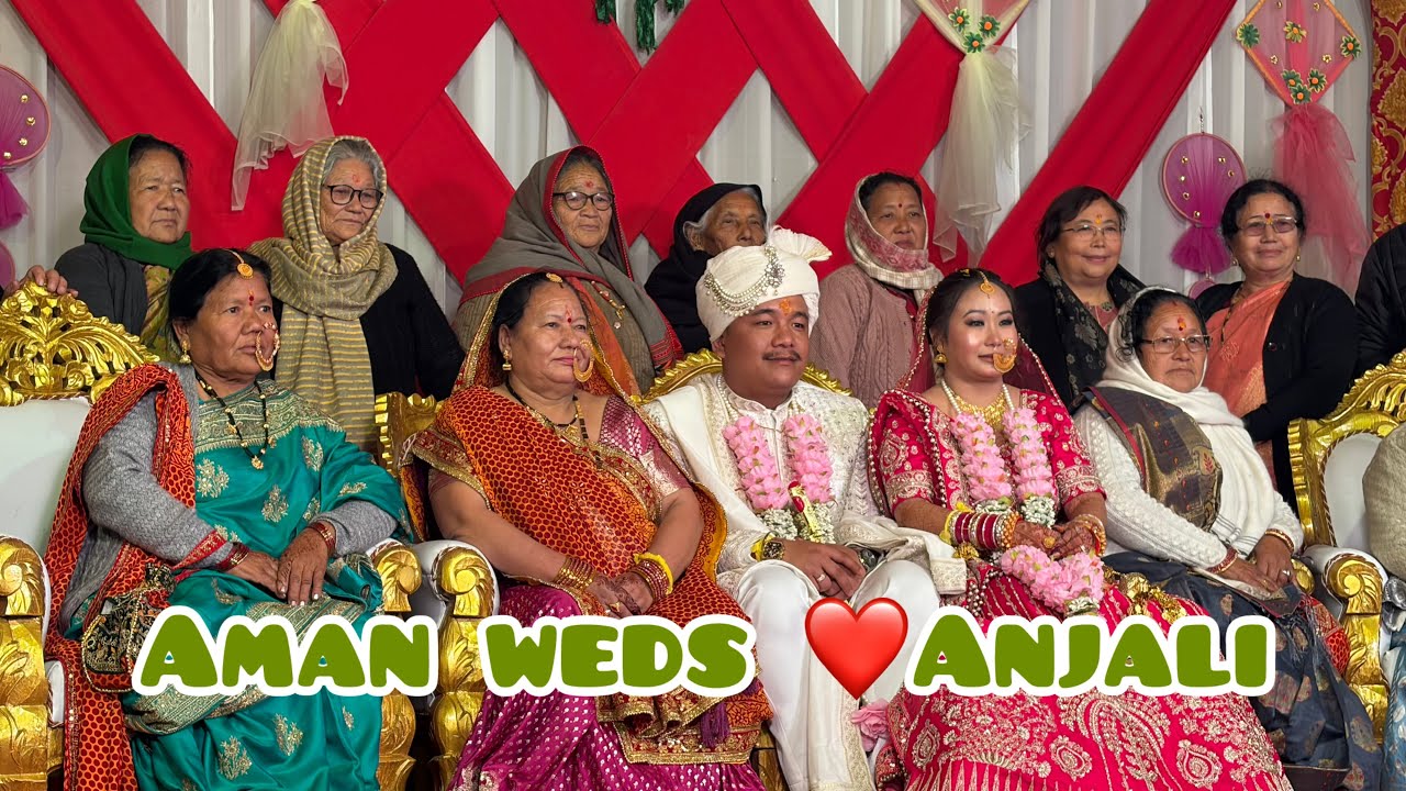 Aman weds Anjali || Kumauni shaadi || family wedding || Tashvi Panchpal Vlogs 