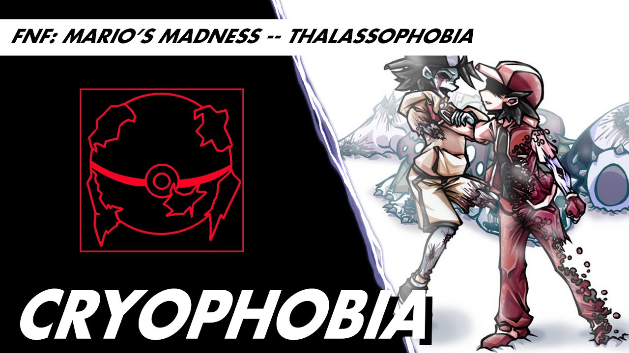 Cryophobia || Thalassophobia, but Frostbite || FNF: Mario's Madness V2 x Hypno's Lullaby