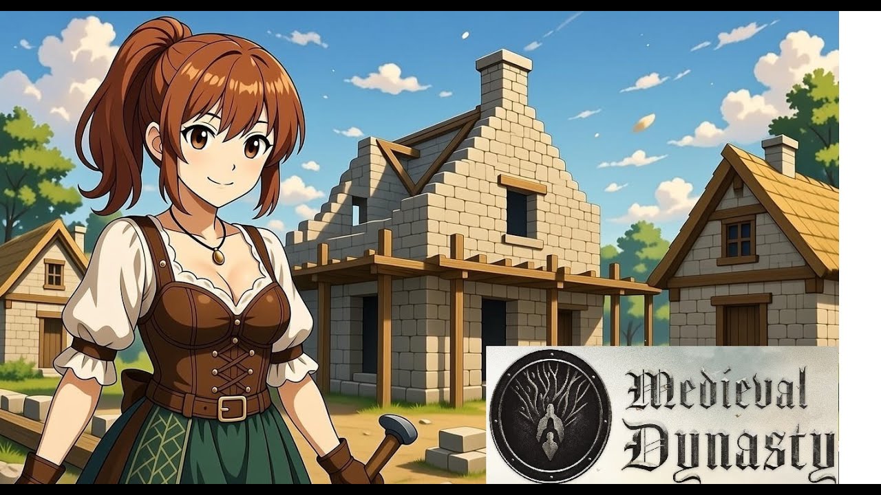 Médiéval Dynasty :  Voyons voir les Nouveaux Bâtiments !