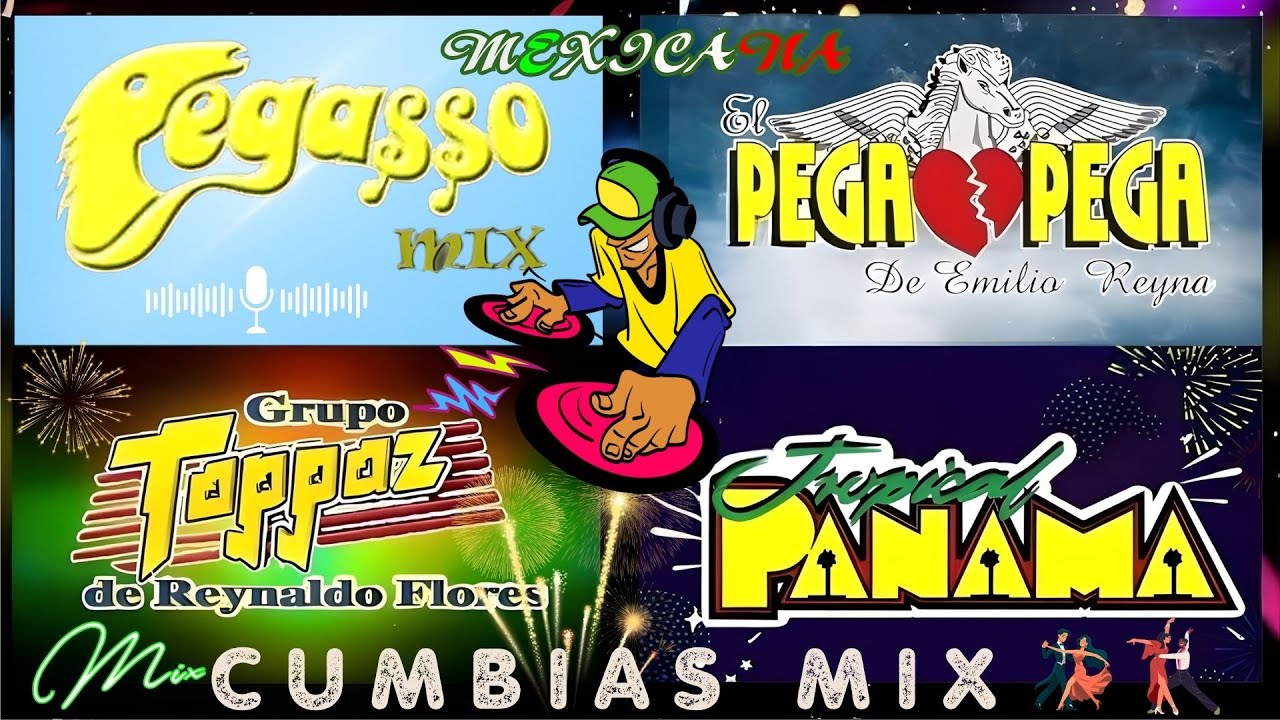 Cumbia 𝗠𝗲𝘅𝗶𝗰𝗮𝗻𝗮𝘀 Mix Excelente 🔵 Grupo Pegasso ♫ Grupo Toppaz ♫ Tropical Panamá ♫..