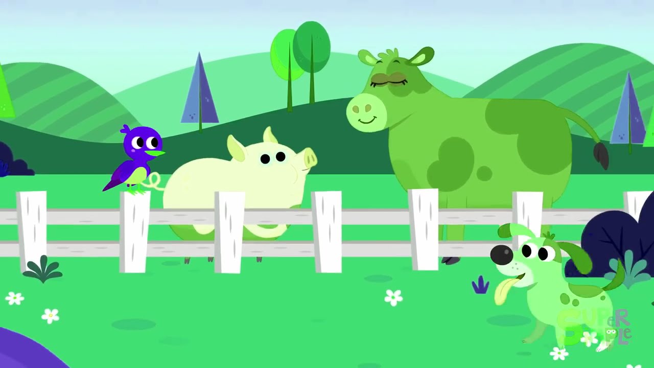 Super Simple Songs Animal Sounds Intro Logo Sponsored By Klasky Csupo 2001 Effects