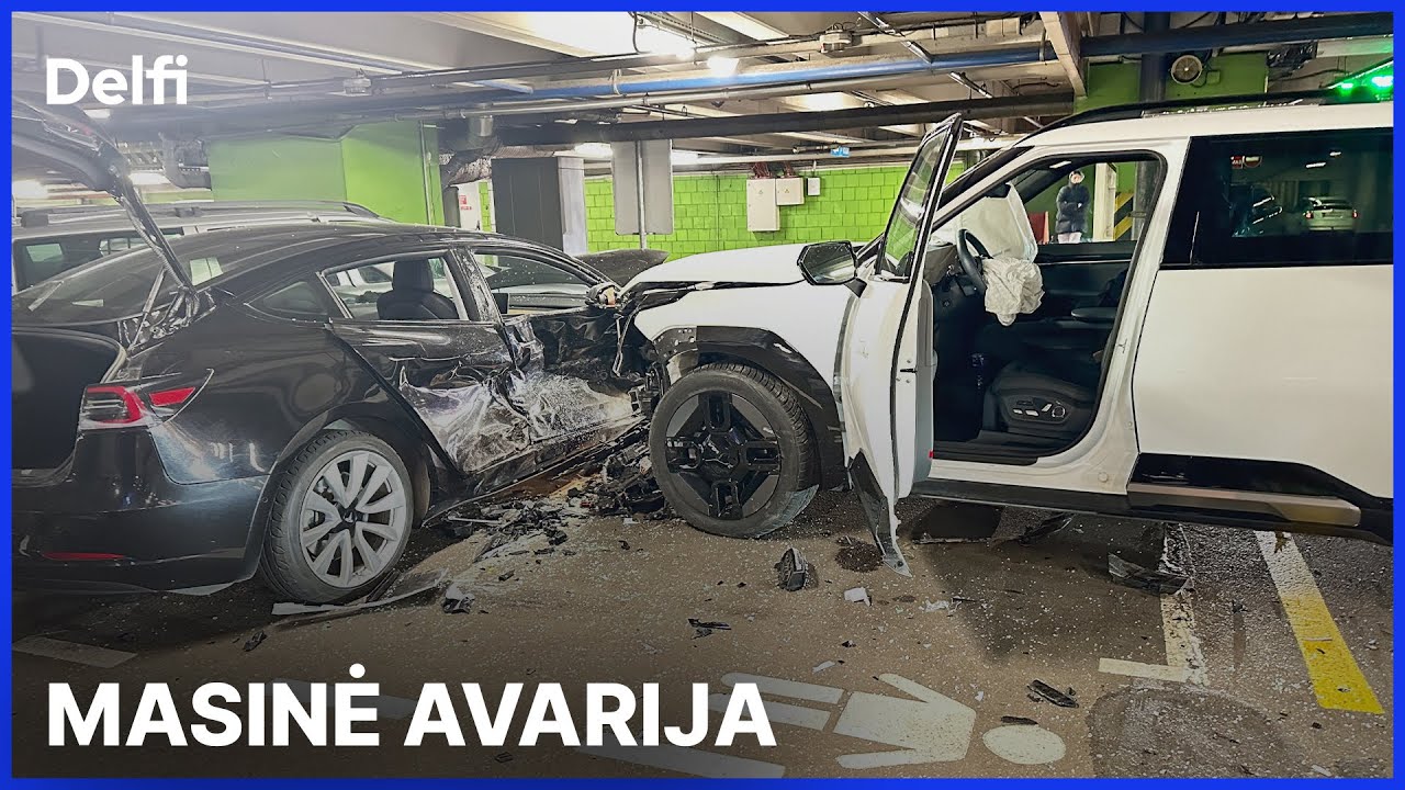 Savaitės kriminalai. Masinė avarija požeminėje aik&scaron;telėje
