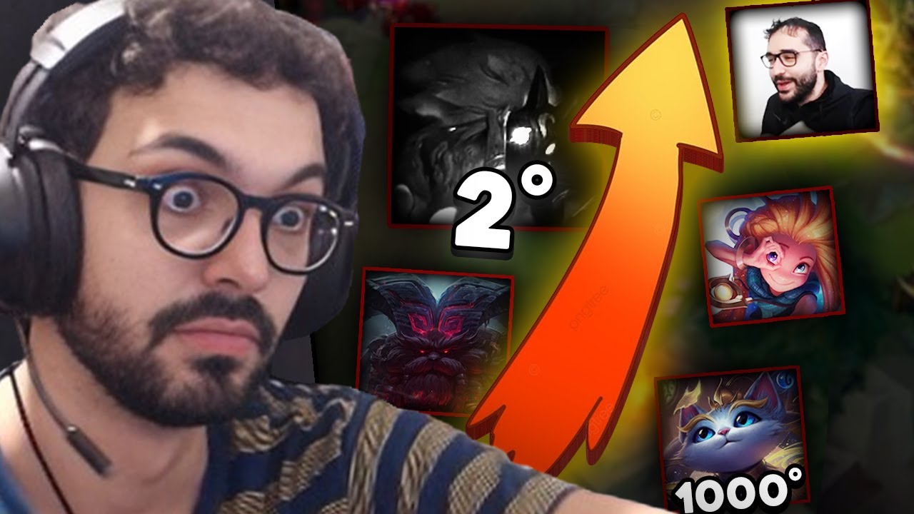 OS 10 CAMPEÕES MAIS FORTES DO LEAGUE OF LEGENDS - MYLON REACT