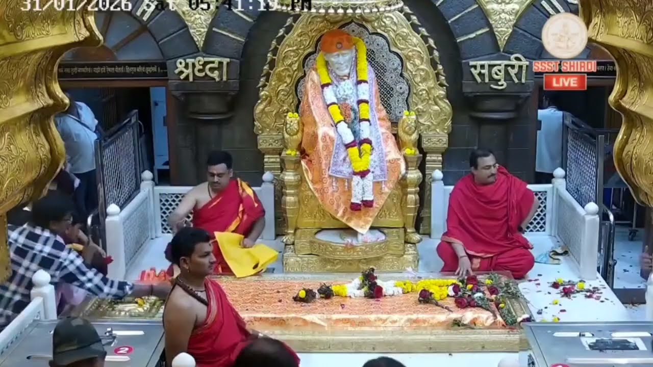SHIRDI SAI BABA LIVE DHOOP ARTI DARSHAN TODAY ||