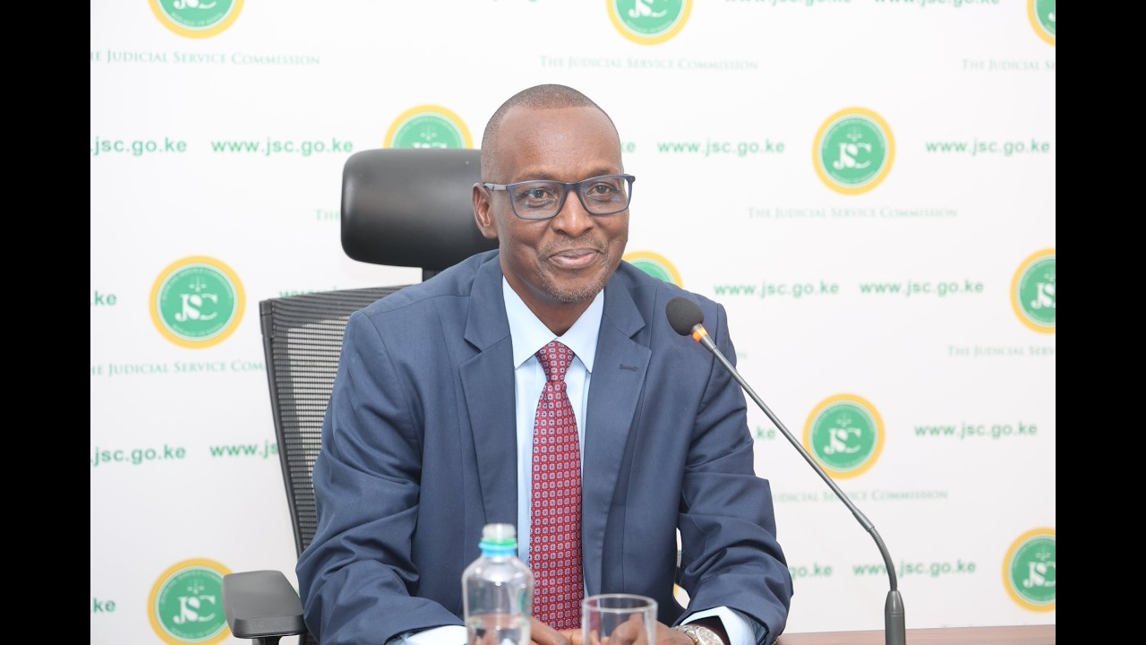 Hon. Douglas Nyambane Ogoti interview for the position of Judge of the High Court.