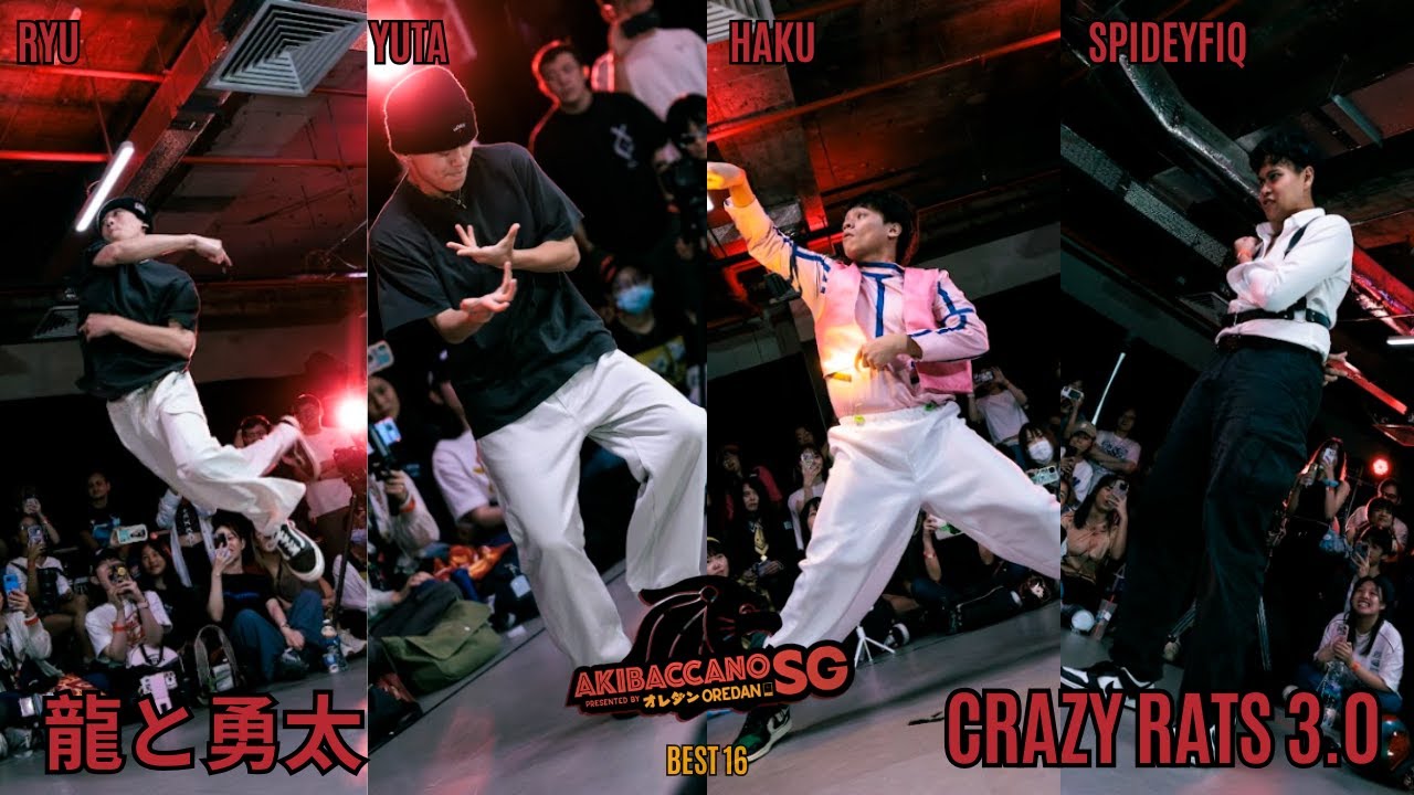 [Akibaccano SG]Ryu&Yuta Vs Crazy Rats 3.0[Best 16]