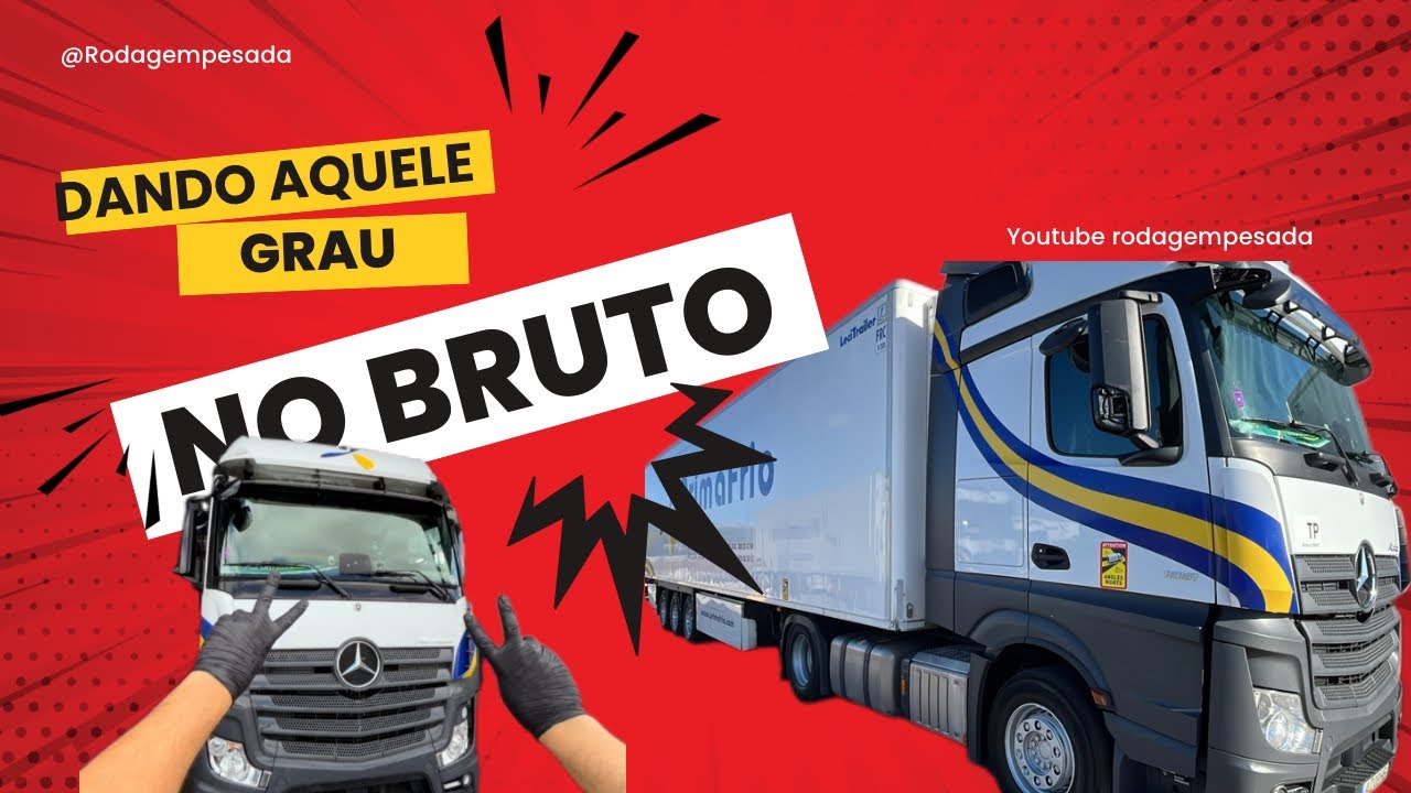 Caminhoneiro na rotina: limpeza e preparação do bruto/ viagenspelaeuropa/ viajandopelospaises