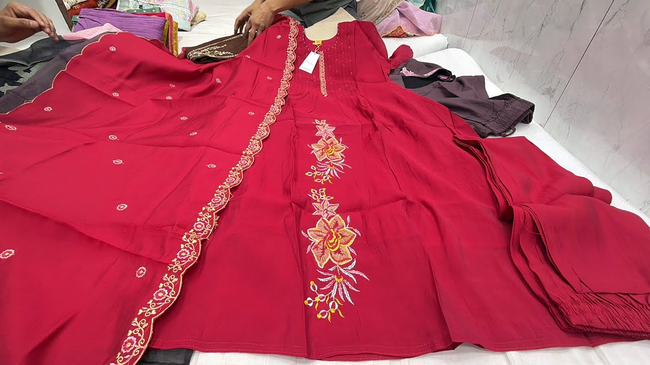 Chickpet Bangalore wholesale designer kurti sets ||Single piece courier available