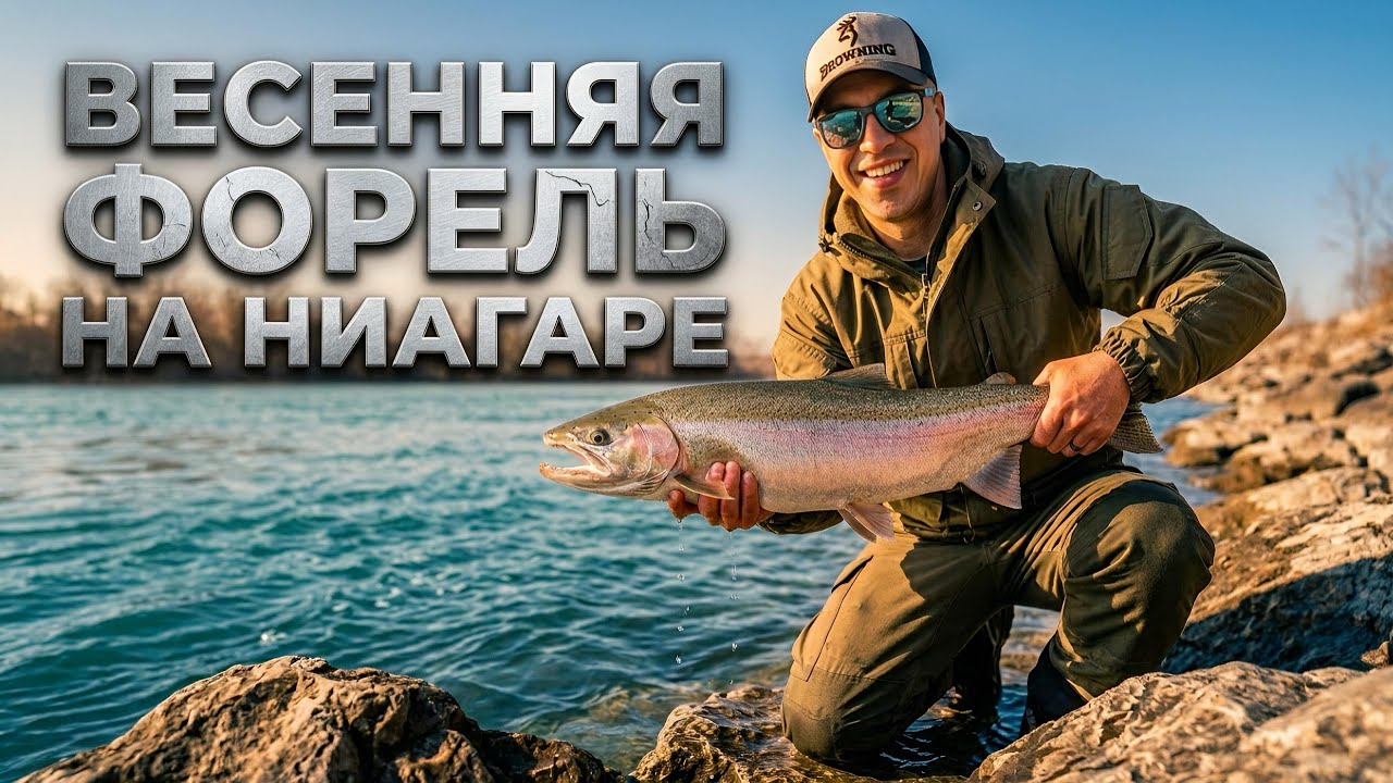ВЕСЕННЯЯ ФОРЕЛЬ НА НИАГАРЕ — ТАКОГО Я НЕ ОЖИДАЛ!