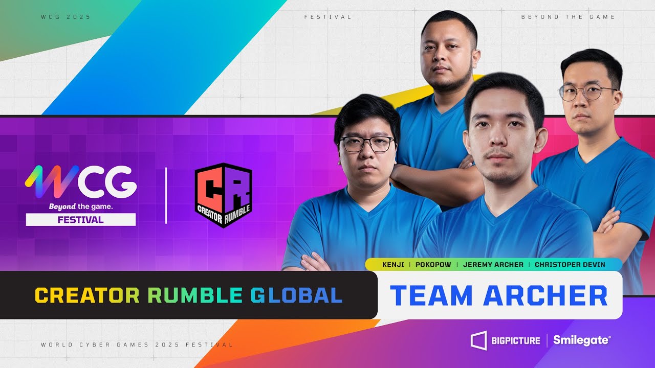 🔴 LIVE: FINAL DAY WCG 2025 GLOBAL [ GRAND FINAL ] | TEAM ARCHER