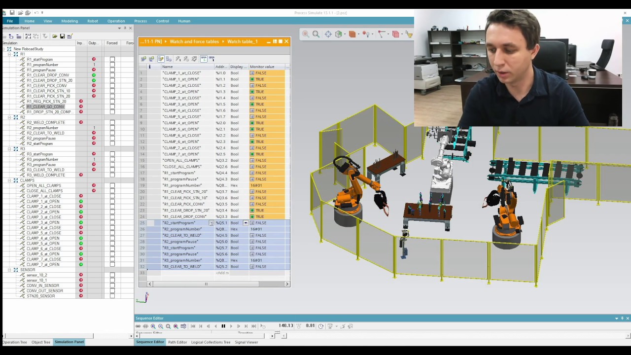 Process Simulate Virtual Commissioning