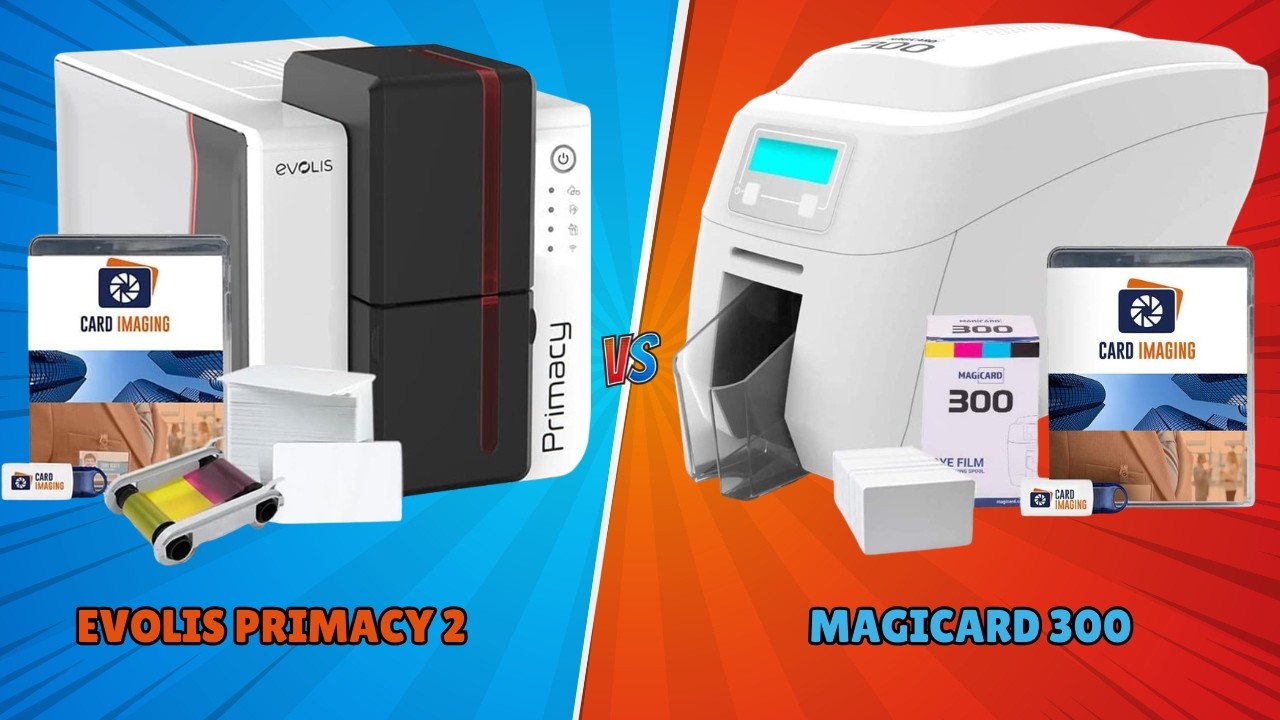 Evolis Primacy 2 VS Magicard 300 | Fastest ID Card Printer Comparison